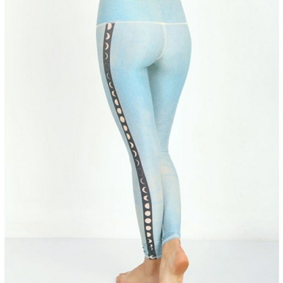 Teeki Hot Pants Blue Moon leggings size S - Picture 4 of 9